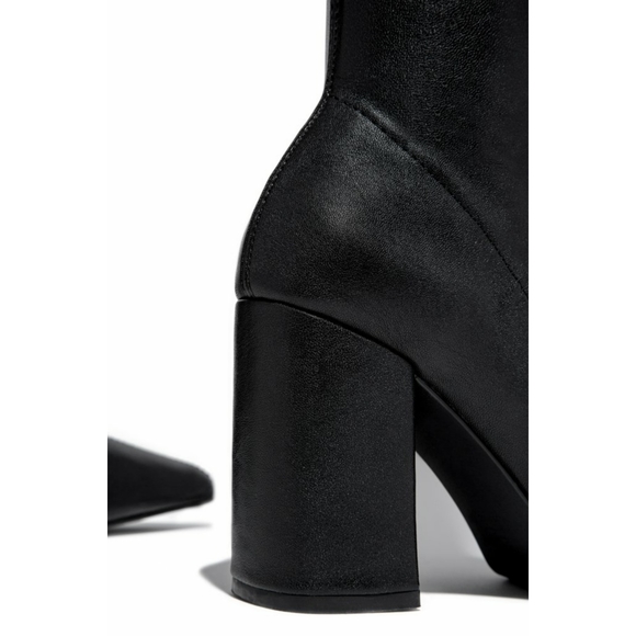 Sold Out🖤Leather Love Chunky Thigh-High - Picture 8 of 11